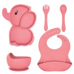 婴儿餐具套装生产厂家 - 食品级硅胶分格
