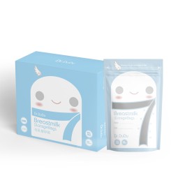 婴儿奶袋生产厂家 - 120ml双密封链式设计