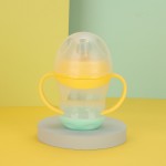 婴儿教育杯厂家 - 鸭嘴式盖手柄