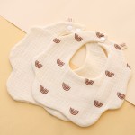 婴儿口水巾生产厂家 - 实惠纯棉A类