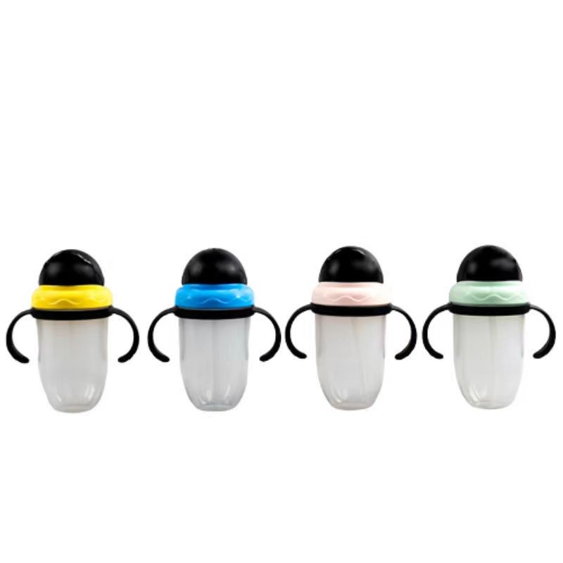 婴儿水杯厂家 - 透明双手柄