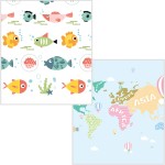 婴儿爬行垫生产厂家 - 加厚双面卡通