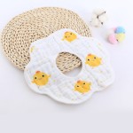 婴儿口水巾厂家 - 多种图案棉纱