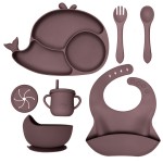 婴儿餐具套装生产厂家 - 防水超软硅胶