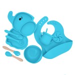 婴儿餐具套装生产厂家 - 食品级硅胶分格