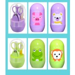 婴儿指甲护理套装厂家 - 4件套桶装设计直供