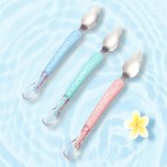 Baby Spoon Factory - Silicone Stainless Steel Double-headed
