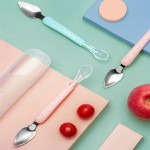 Baby Spoon Factory - Silicone Stainless Steel Double-headed