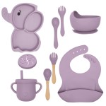 婴儿餐具套装生产厂家 - 食品级硅胶分格