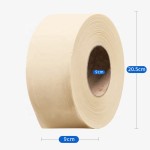 大卷纸生产厂家-100%竹浆大卷纸产品