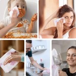 清洁布工厂-高品质印花一次性厨房纸巾