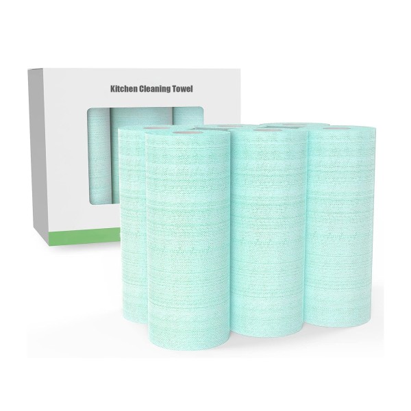 清洁布生产厂家-100次可重复使用抗菌竹浆