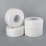 大卷纸工厂-大卷商用卫生纸1层白色