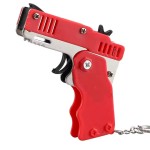 Rubber Band Gun Supplier - Keychain 60 Rubber Bands