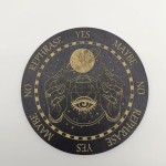 Pendulum Board Manufacturer - Wooden Divination Moon Star