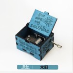 Music Box Manufacturer - Merry Christmas Antique Carved