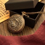 Pocket Watch Manufacturer - Quartz Antique Carving Necklace