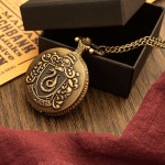 Pocket Watch Manufacturer - Quartz Antique Carving Necklace