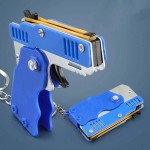 Rubber Band Gun Supplier - Keychain 60 Rubber Bands