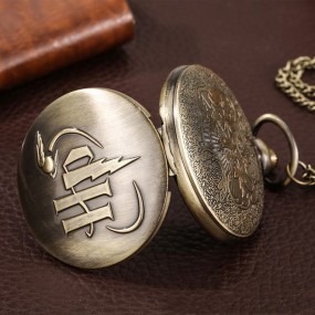 Pocket Watch Manufacturer - Quartz Antique Carving Necklace
