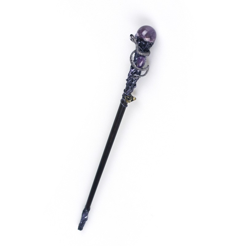 Magic Scepter Manufacturer - Raw Stone Long Fairy Wand