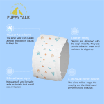 狗纸尿裤生产厂家 - 新款设计公犬包裹Puppy Talk