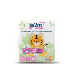 婴儿护理垫生产厂家 - Softlove Tigerpark透气尿垫