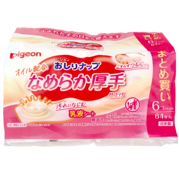 湿巾工厂-鸽子滋润型64片装6包