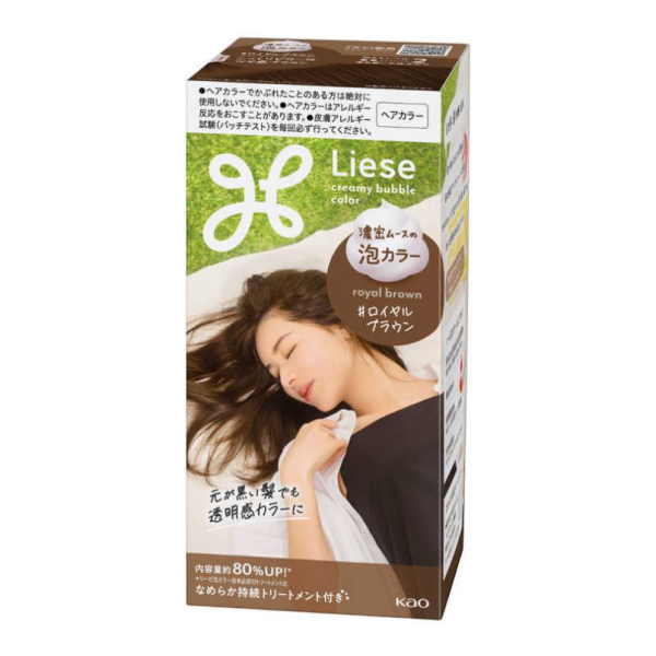 Hair Color Manufacturer - Kao Liese Foam Royal Brown