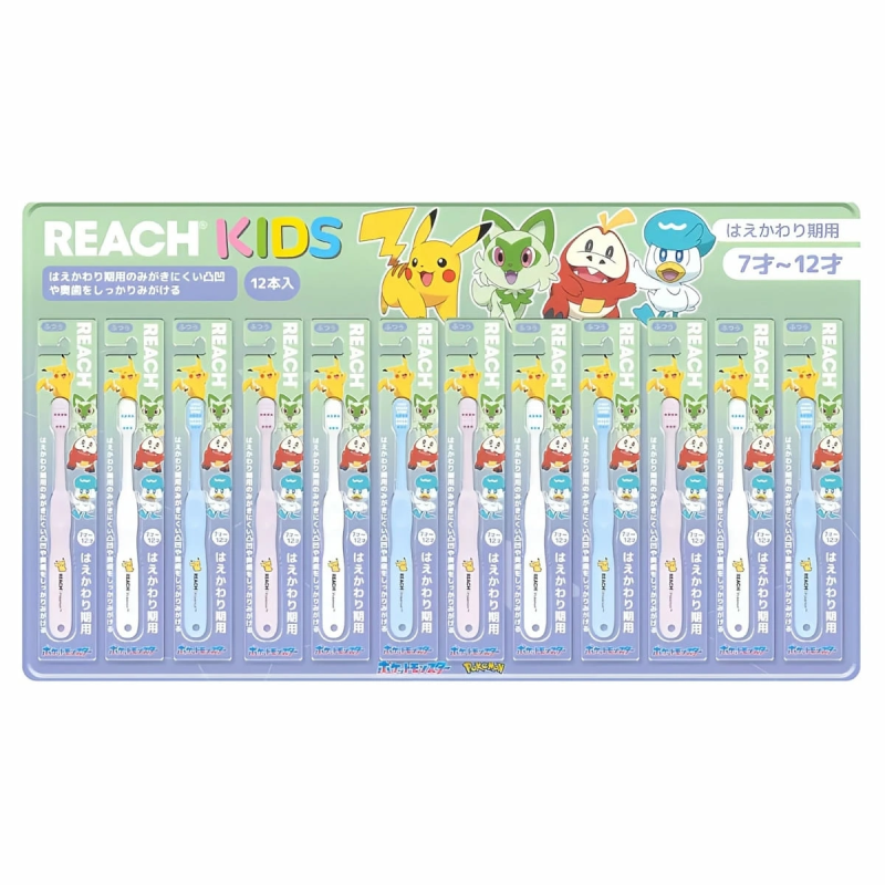儿童牙刷供应商- Reach换牙期7-12岁