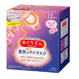 眼罩工厂-花王蒸気玫瑰香12片