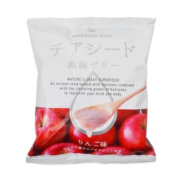 奇亚籽果冻生产厂家-若祥奇亚籽苹果味10个