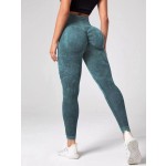 瑜伽裤厂家 - 镂空无缝塑形提臀