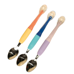 婴儿碗套装厂家 - 吸盘弯头训练勺