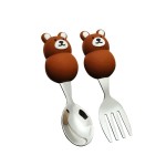 婴儿餐具套装厂家 - 母婴304不锈钢