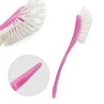 奶瓶清洁刷生产厂家 - 彩色硅胶盒装英文