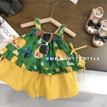 花苞连衣裙厂家 - 2025夏季亚麻休闲草莓