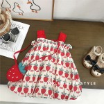 公主连衣裙生产厂家 - 夏季新款无袖娃娃领