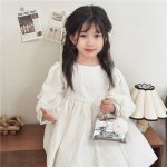 单肩包生产厂家 - 时尚男孩女孩字母胸