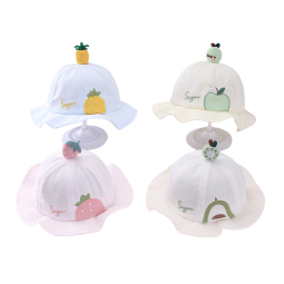 婴儿帽生产厂家 - 针织领结医院帽