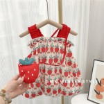 公主连衣裙生产厂家 - 夏季新款无袖娃娃领