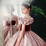 儿童连衣裙生产厂家 - 短袖背心纱裙