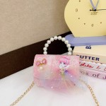 儿童包厂家 - 可爱迷你菱形链单肩