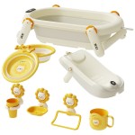 儿童浴缸生产厂家 - 折叠塑料彩盒0-12个月