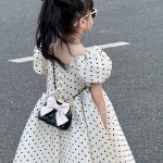 斜挎包厂家 - 纯色盒形钻石迷你