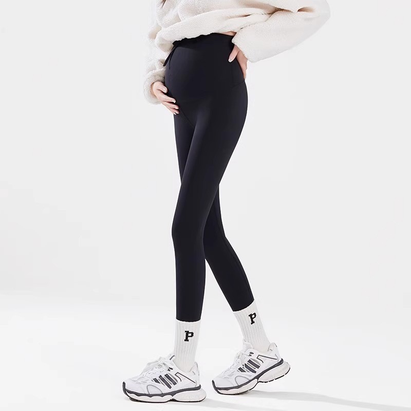 瑜伽裤生产厂家 - 芭比运动托腹高腰