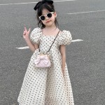 斜挎包厂家 - 纯色盒形钻石迷你