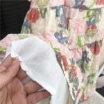 公主连衣裙生产厂家 - 女孩西部风格3D花朵