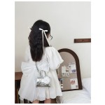 单肩包生产厂家 - 时尚男孩女孩字母胸