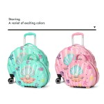 儿童行李箱厂家 - 卡通外壳拖车万向轮